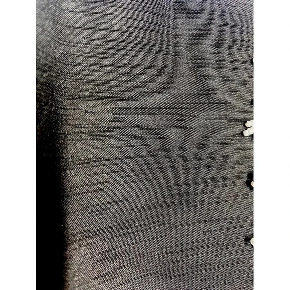 Vanessa Womens Black Fabric Purse With Bright Colored Beaded Fringe Around Rim - Picture 4 of 5